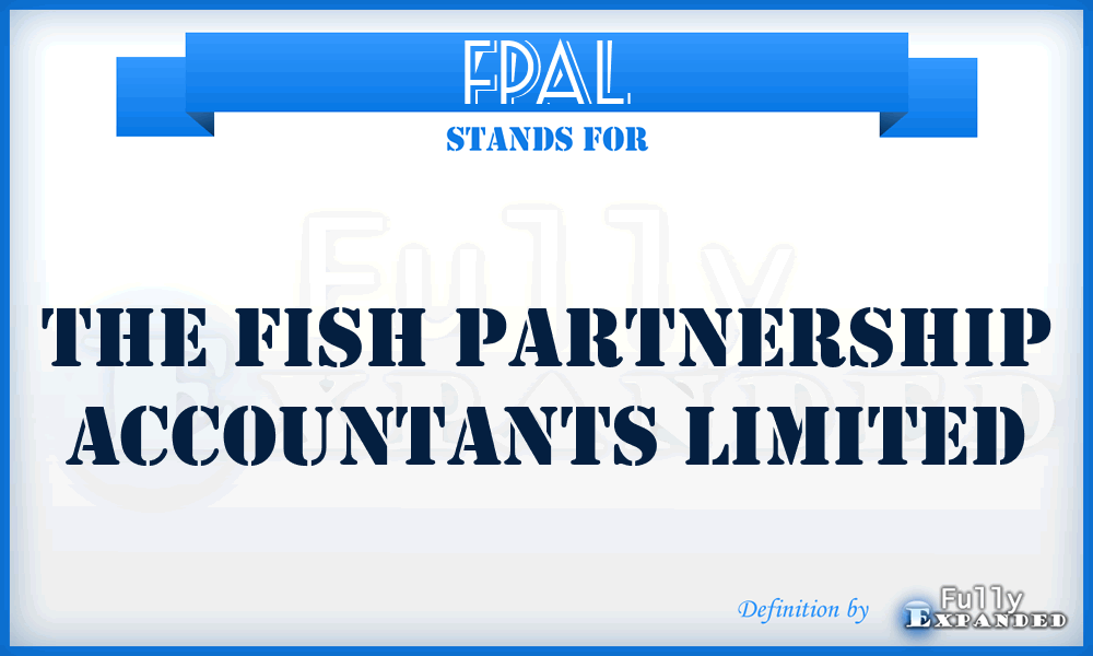 FPAL - The Fish Partnership Accountants Limited
