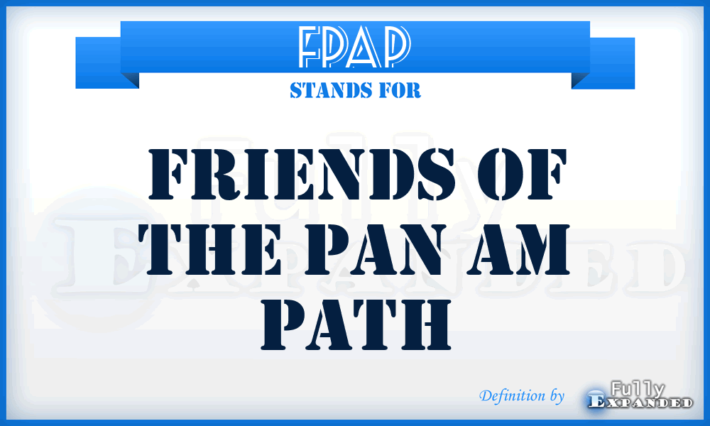 FPAP - Friends of the Pan Am Path