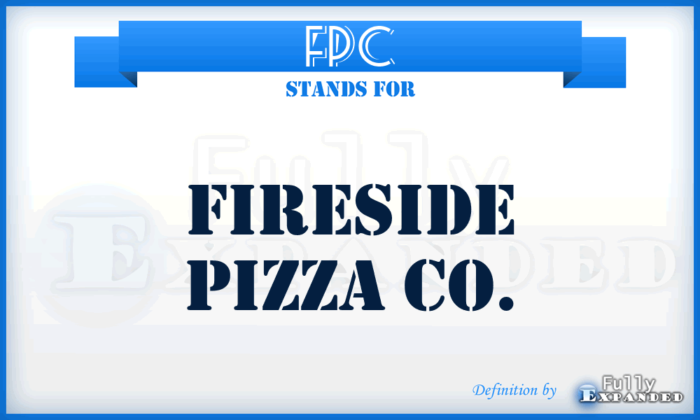 FPC - Fireside Pizza Co.