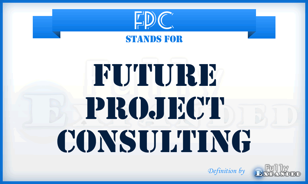 FPC - Future Project Consulting