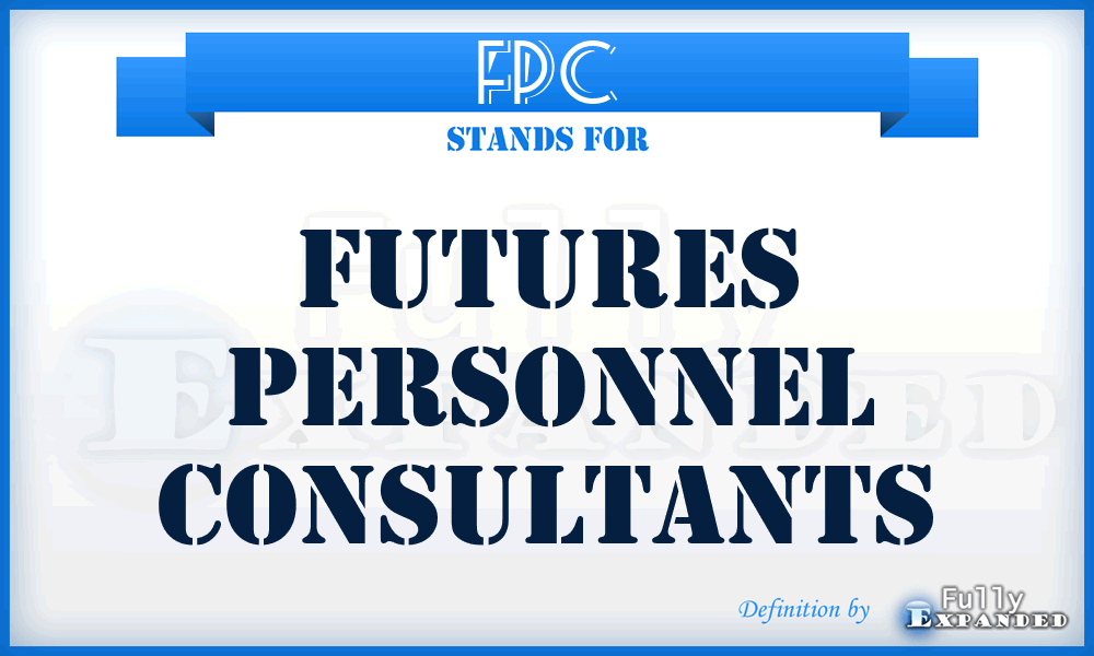 FPC - Futures Personnel Consultants