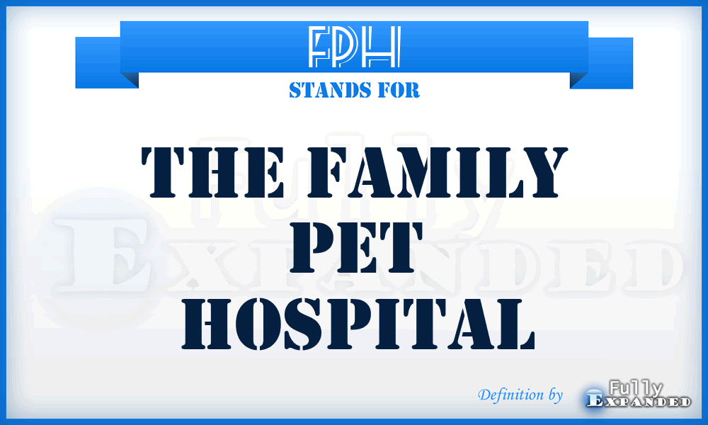 FPH - The Family Pet Hospital