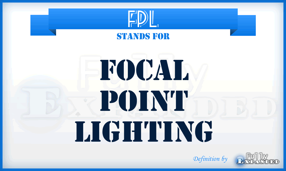 FPL - Focal Point Lighting