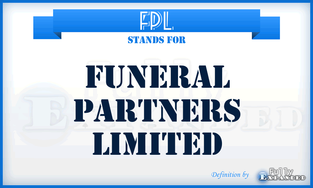 FPL - Funeral Partners Limited