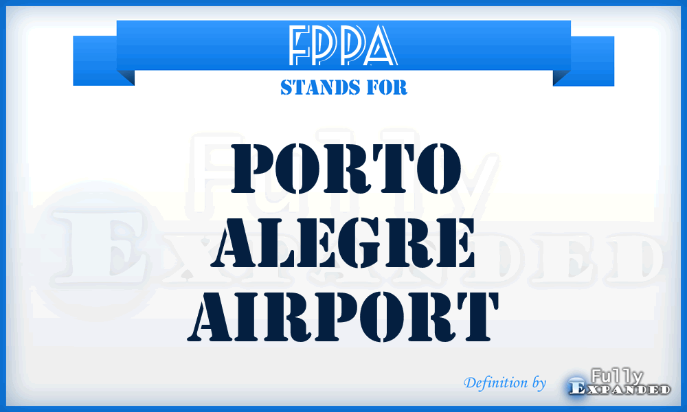 FPPA - Porto Alegre airport