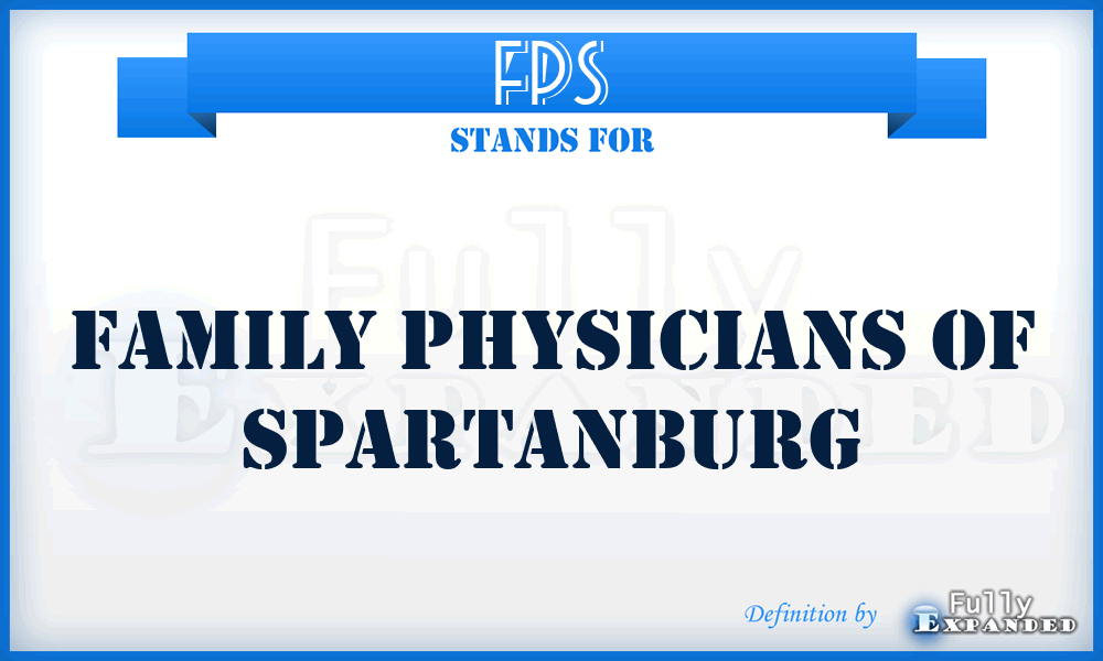 FPS - Family Physicians of Spartanburg