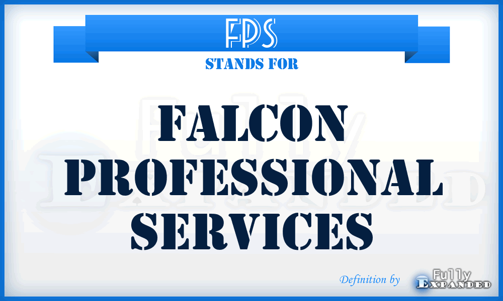 FPS - Falcon Professional Services