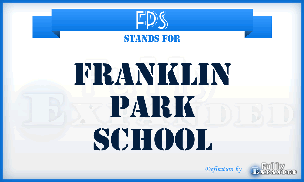 FPS - Franklin Park School
