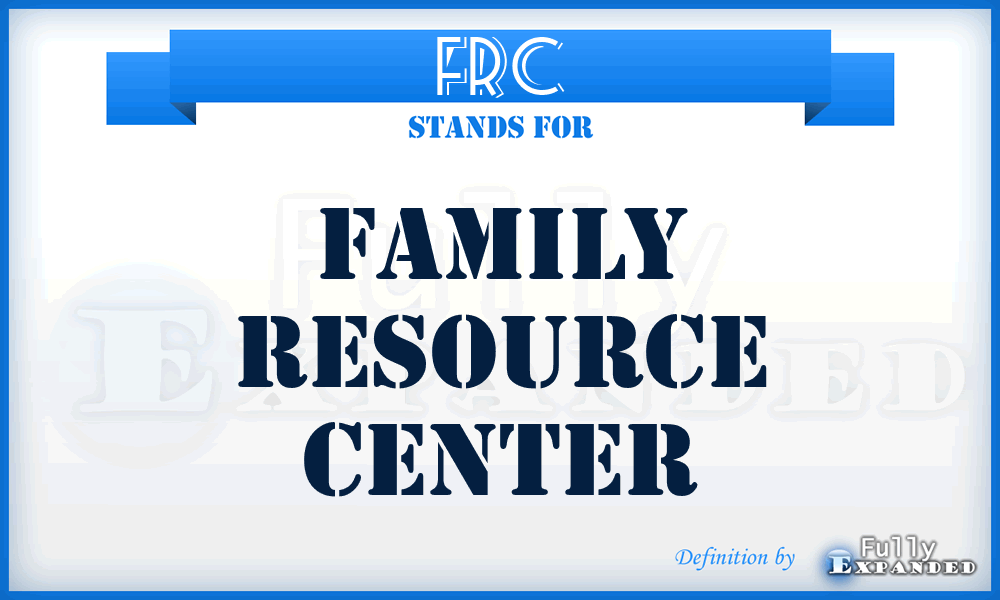 FRC - Family Resource Center