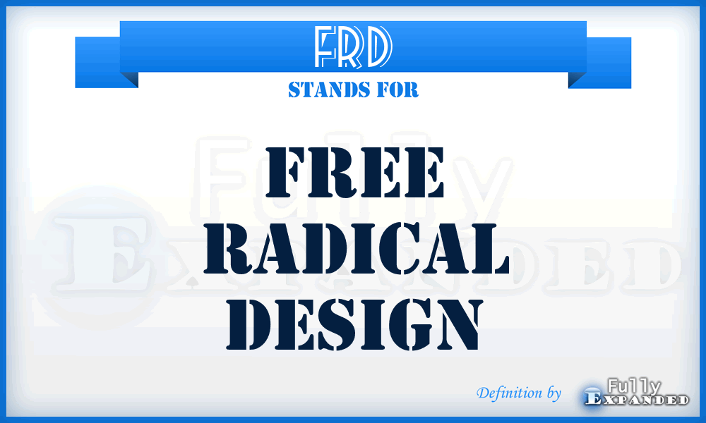 FRD - Free Radical Design