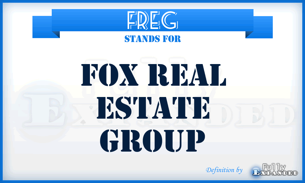 FREG - Fox Real Estate Group