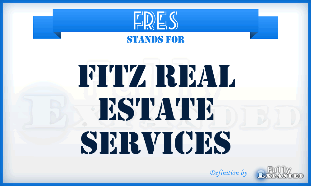 FRES - Fitz Real Estate Services