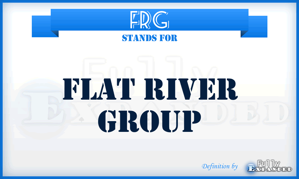 FRG - Flat River Group