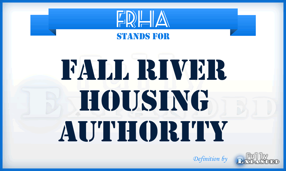 FRHA - Fall River Housing Authority
