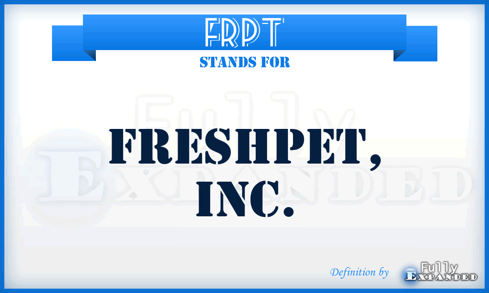 FRPT - Freshpet, Inc.