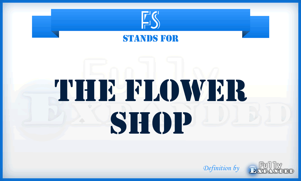 FS - The Flower Shop