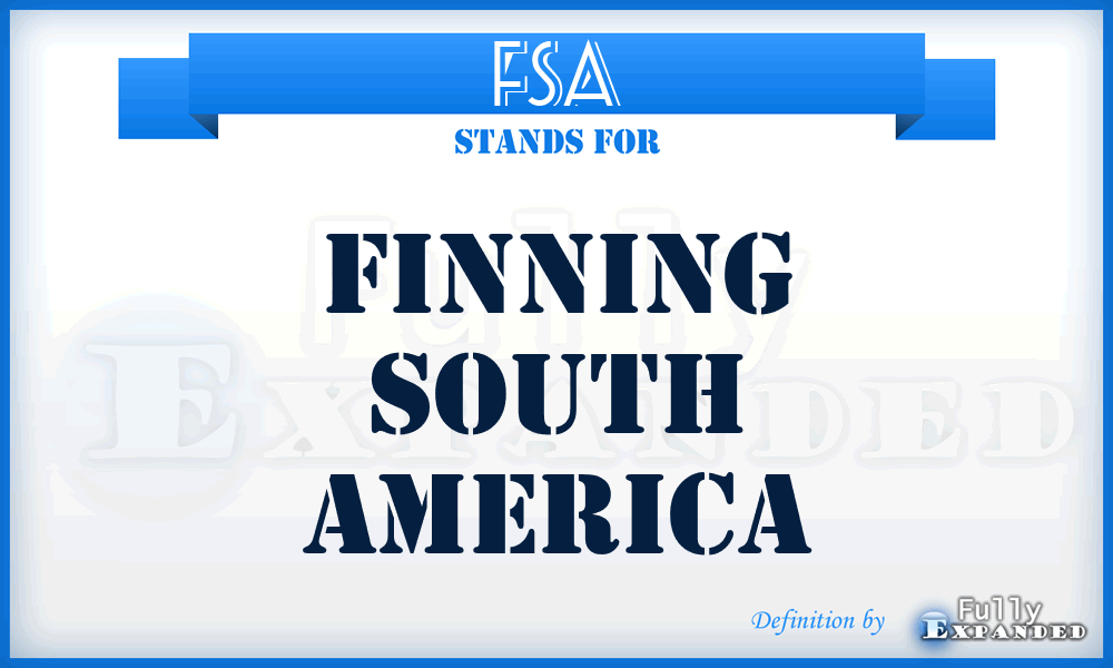 FSA - Finning South America