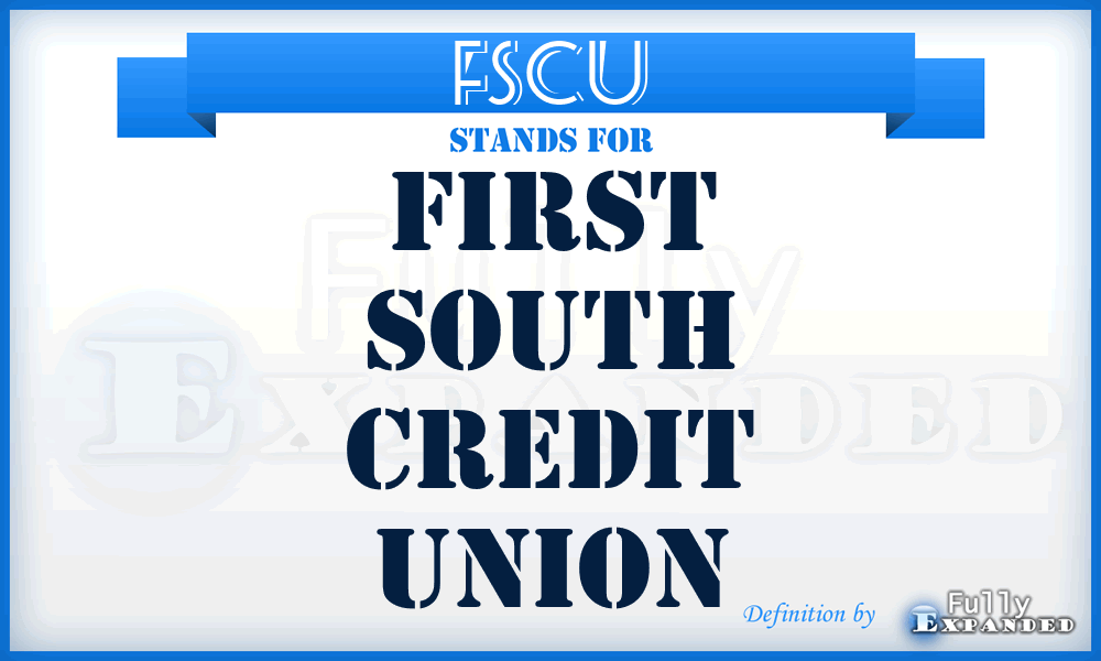 FSCU - First South Credit Union