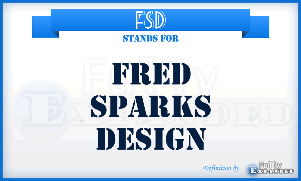 FSD - Fred Sparks Design