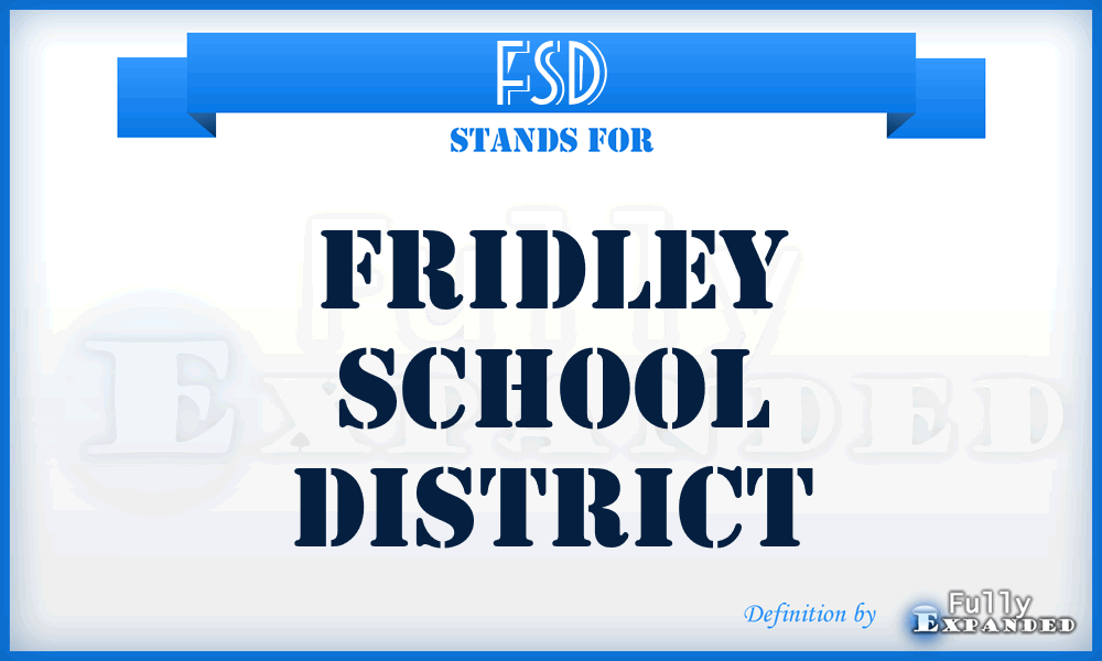 FSD - Fridley School District