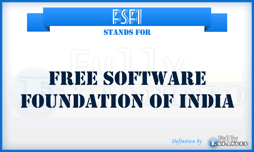 FSFI - Free Software Foundation of India