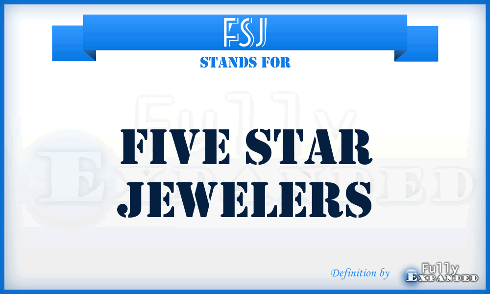 FSJ - Five Star Jewelers