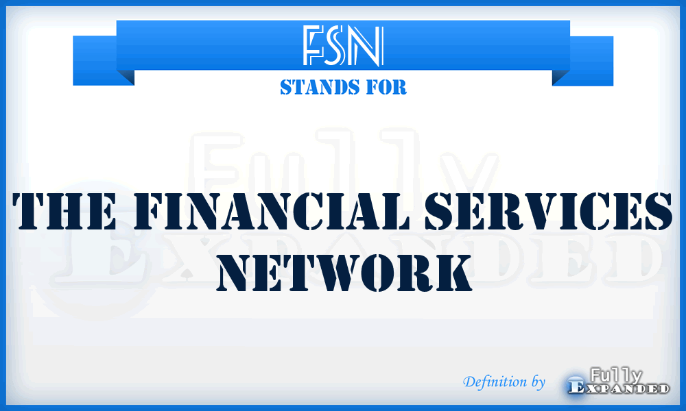 FSN - The Financial Services Network