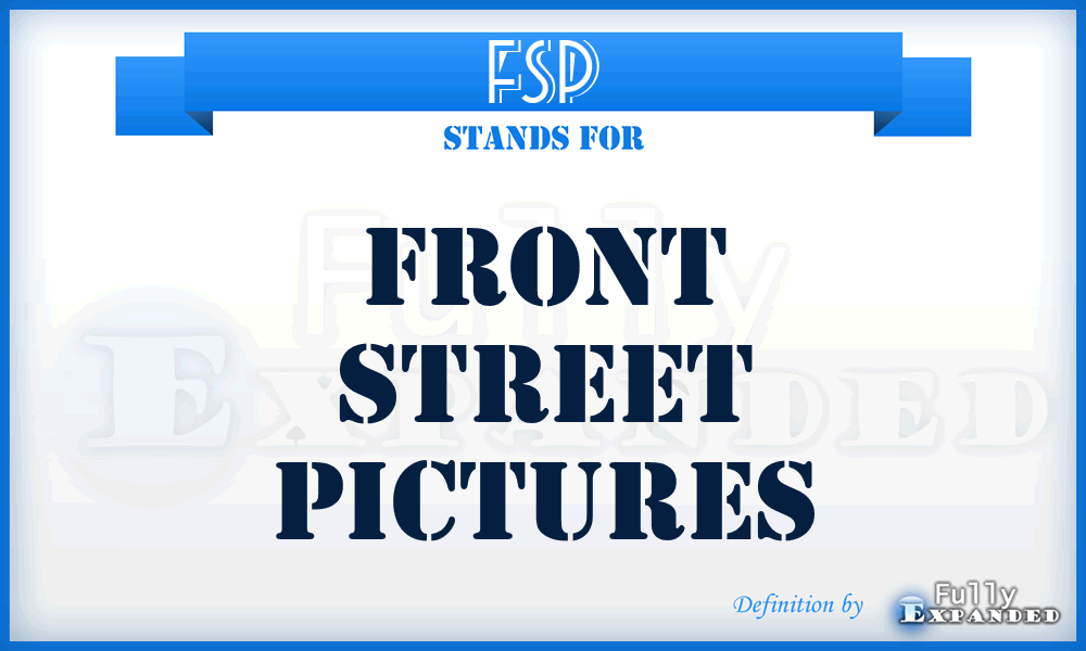 FSP - Front Street Pictures