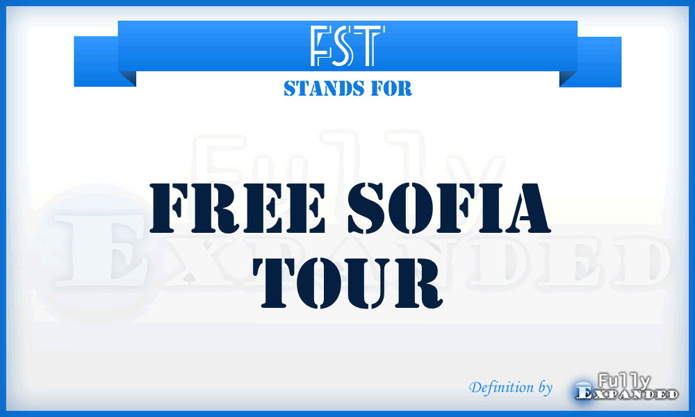 FST - Free Sofia Tour