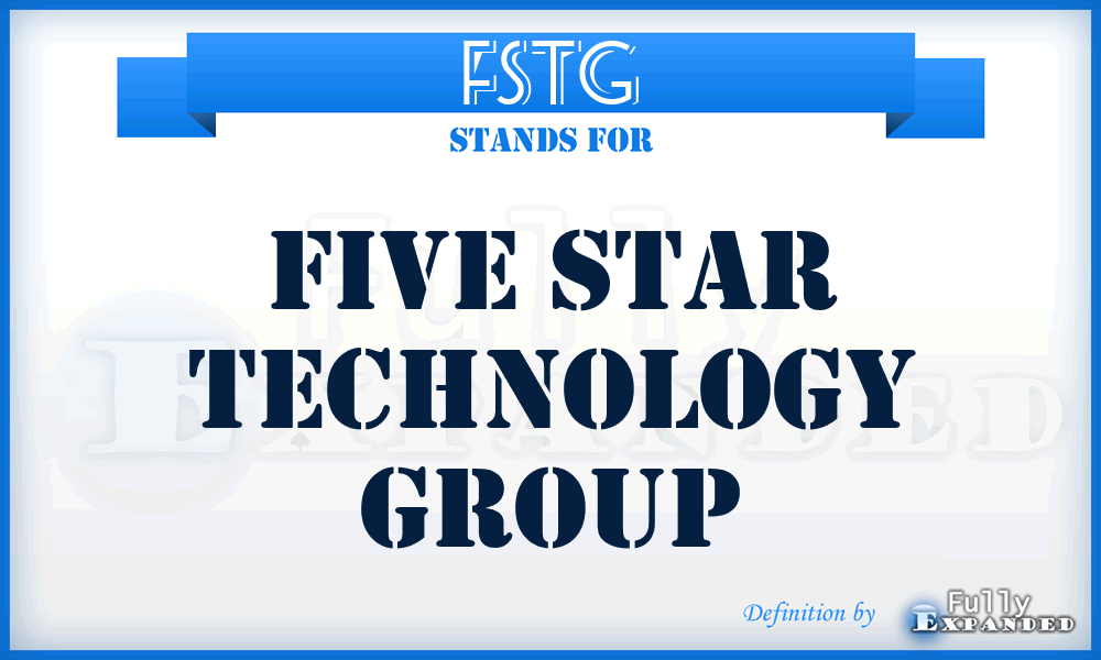 FSTG - Five Star Technology Group