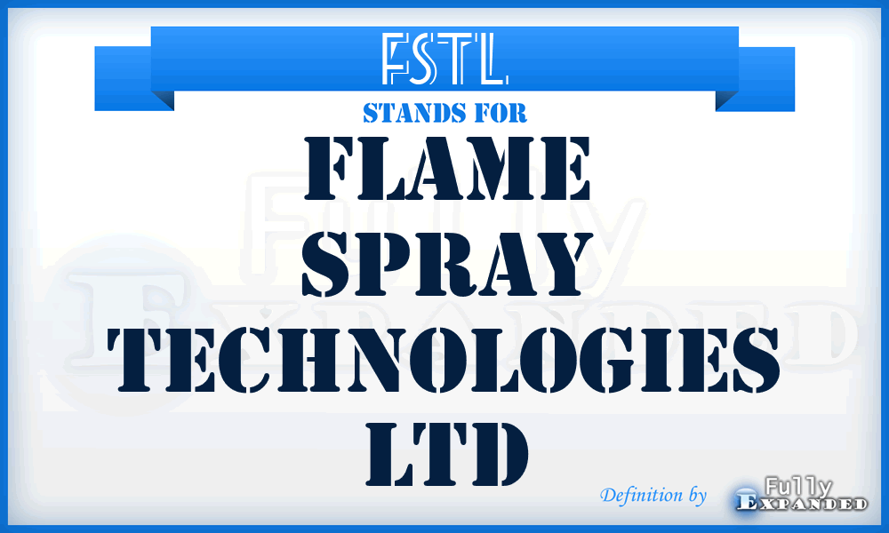 FSTL - Flame Spray Technologies Ltd