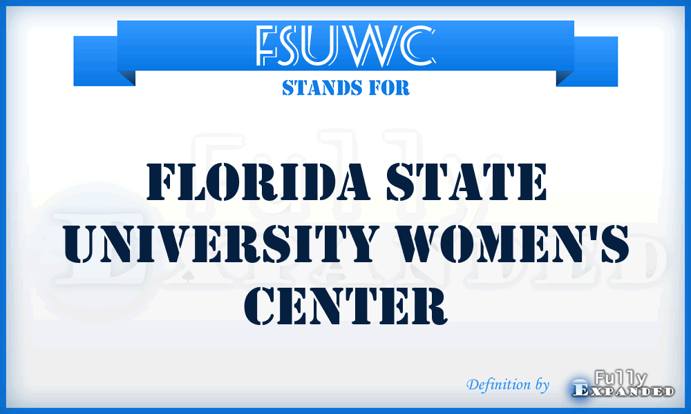 FSUWC - Florida State University Women's Center