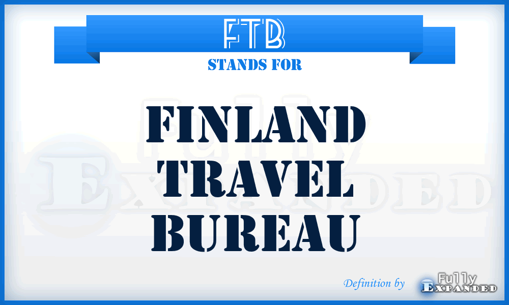 FTB - Finland Travel Bureau