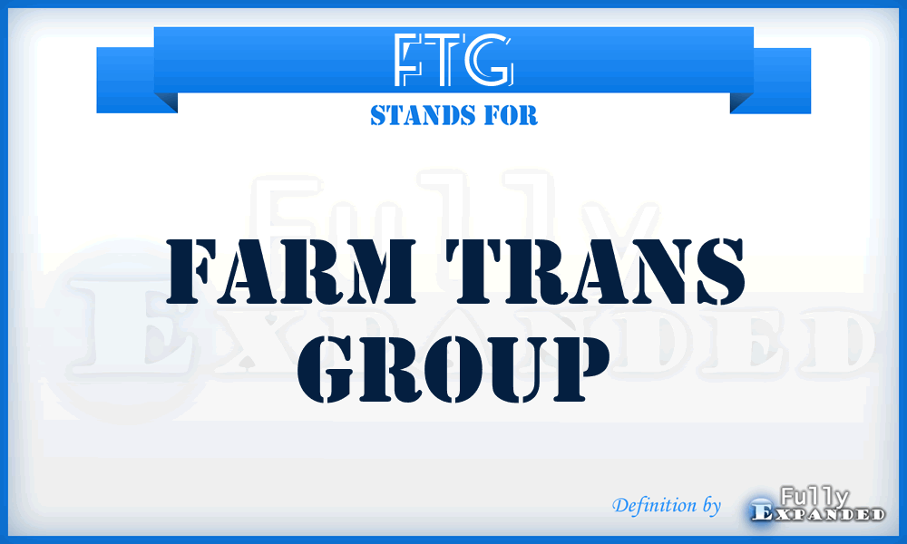 FTG - Farm Trans Group