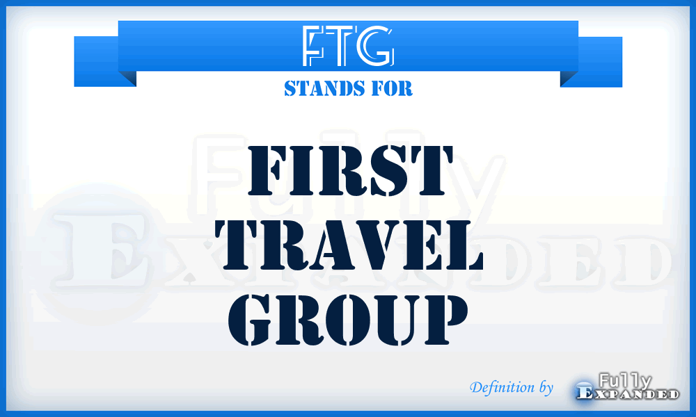 FTG - First Travel Group