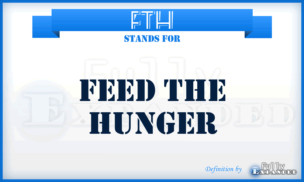 FTH - Feed the Hunger