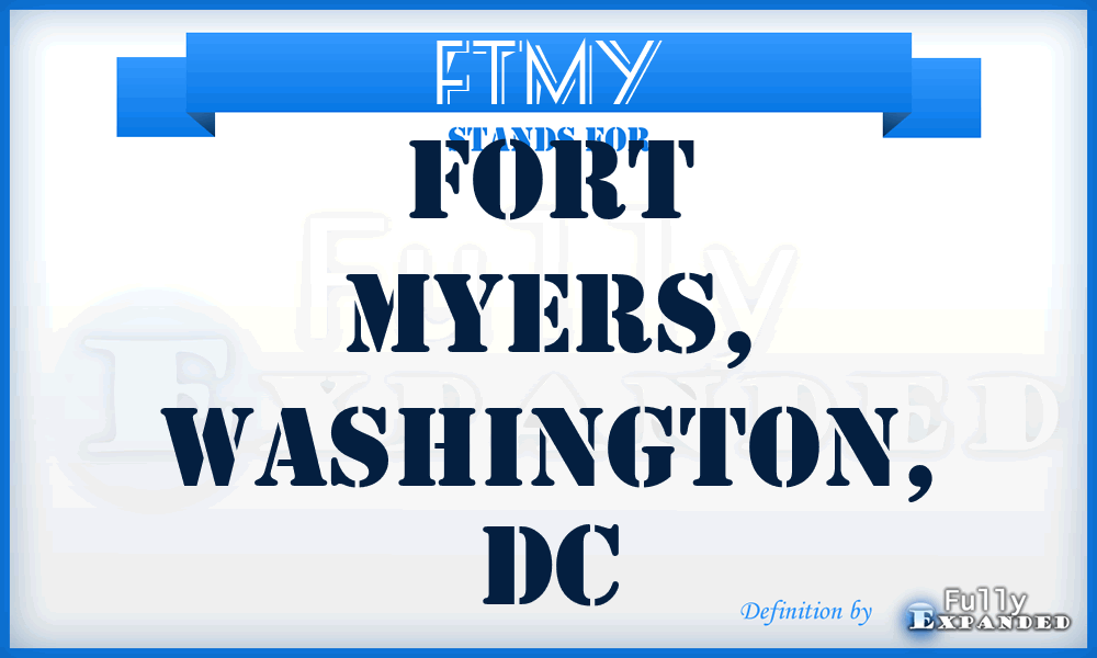 FTMY - Fort Myers, Washington, DC