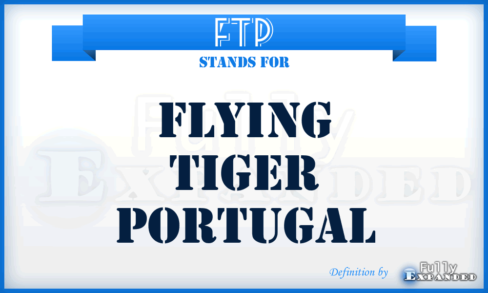 FTP - Flying Tiger Portugal