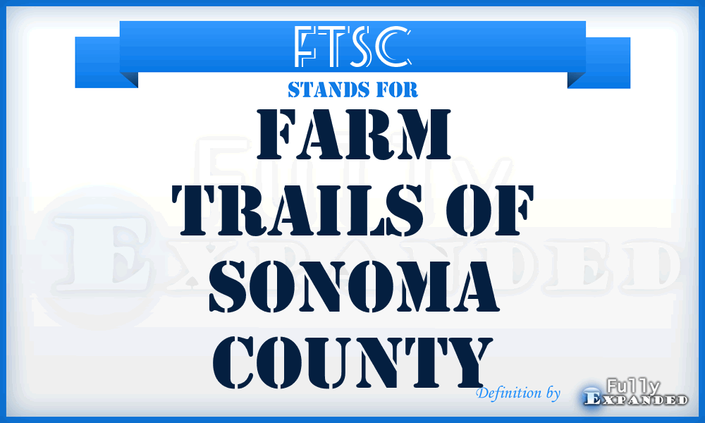 FTSC - Farm Trails of Sonoma County