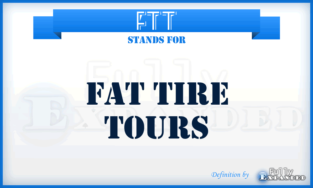 FTT - Fat Tire Tours