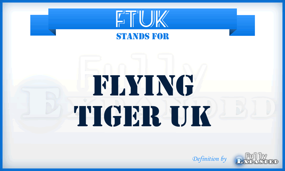 FTUK - Flying Tiger UK