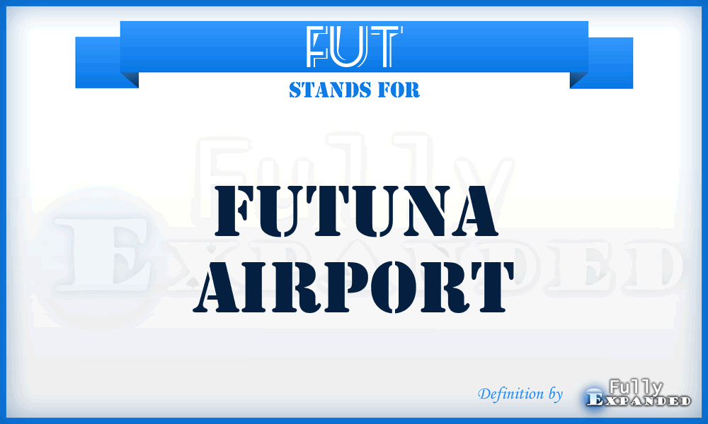 FUT - Futuna airport