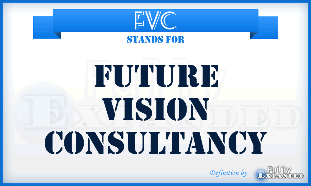 FVC - Future Vision Consultancy