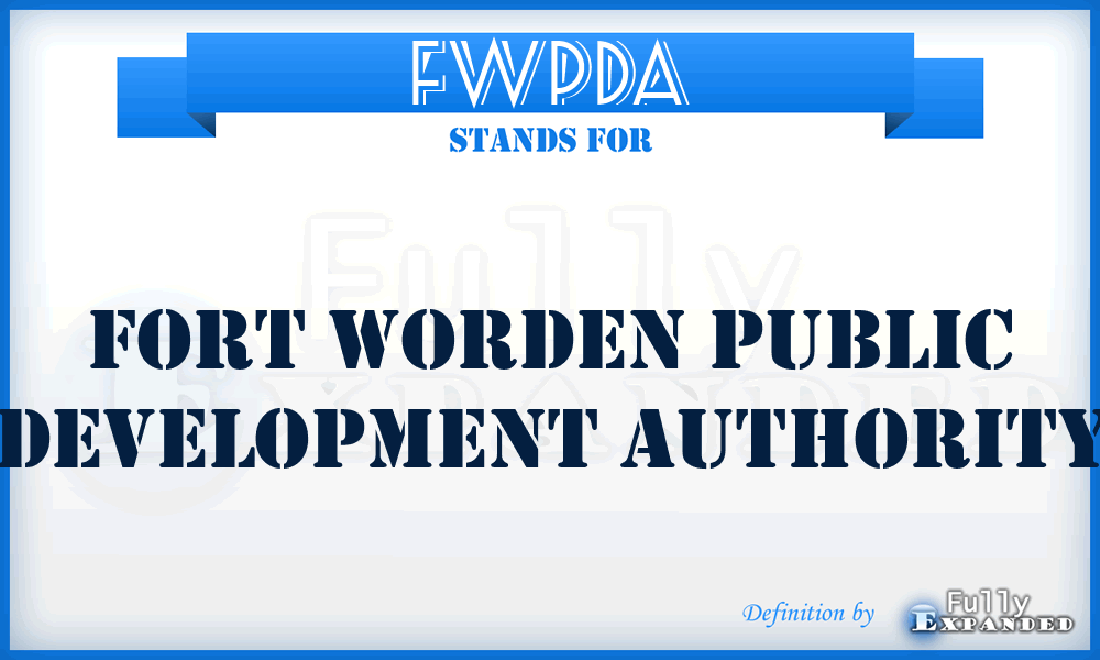 FWPDA - Fort Worden Public Development Authority