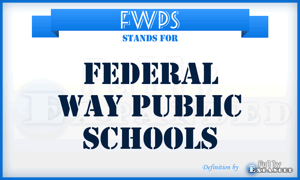 FWPS - Federal Way Public Schools