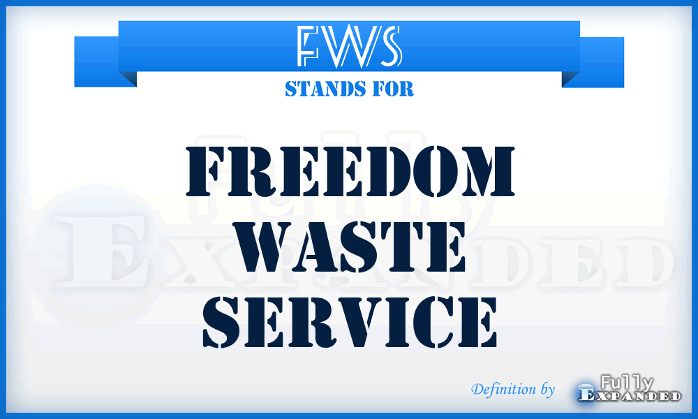 FWS - Freedom Waste Service