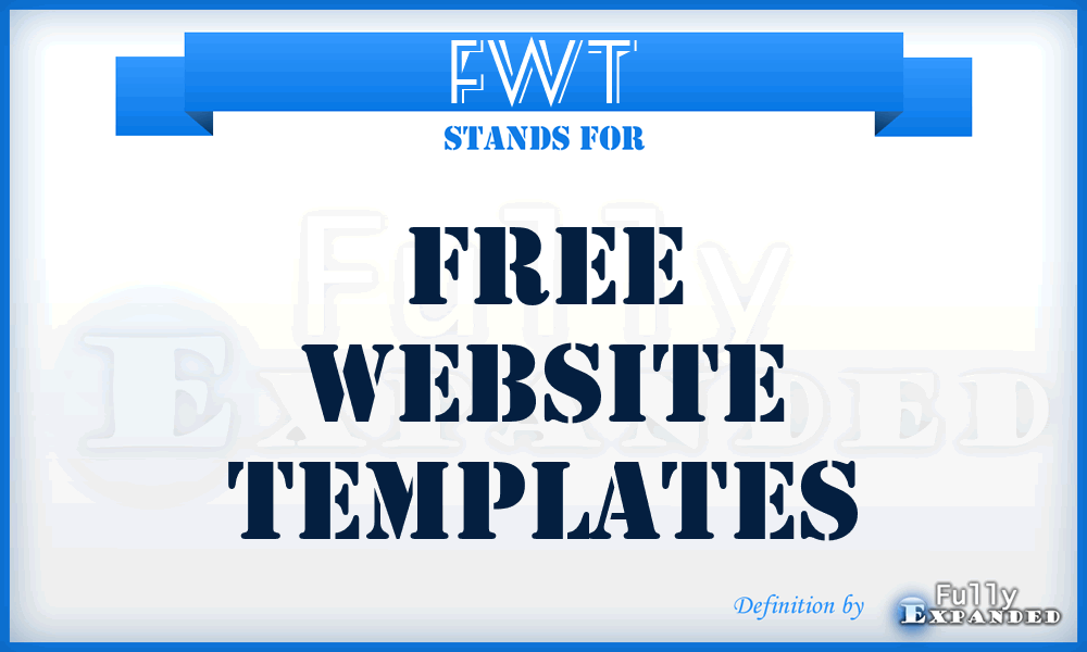 FWT - Free Website Templates