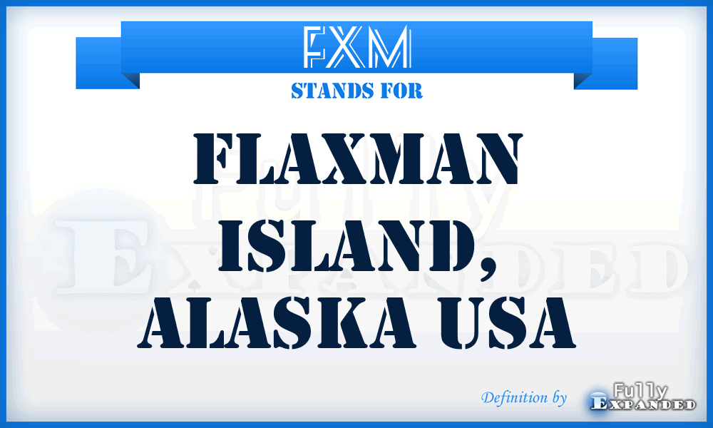 FXM - Flaxman Island, Alaska USA