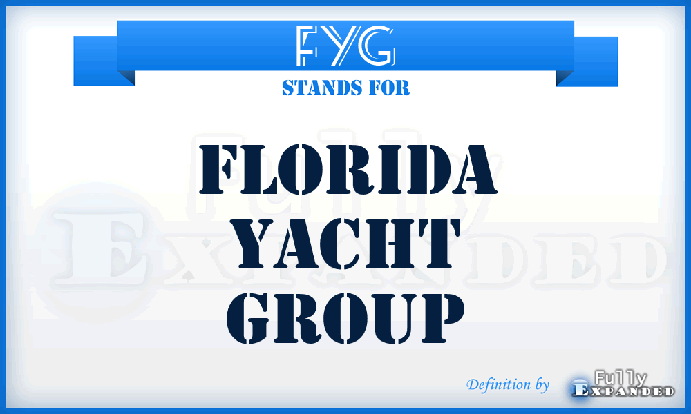 FYG - Florida Yacht Group