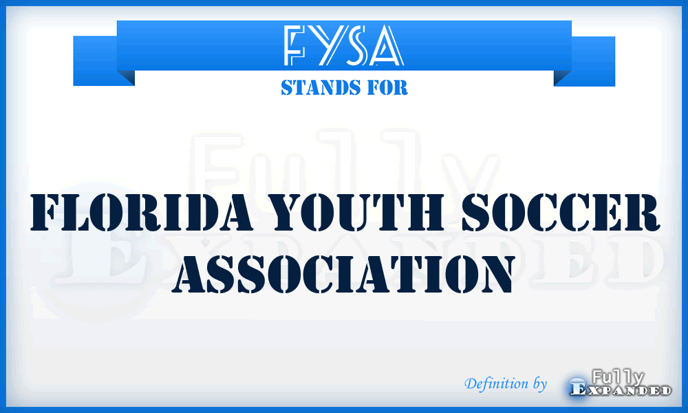 FYSA - Florida Youth Soccer Association